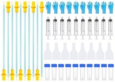 10 Set AI Artificial Insemination Dog Breeding Kit, Canine Breeding Kit, Disp...
