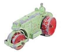 Dinky Toys 25P 251 Aveling Barford Diesel Road Roller Green Color Diecast Unbox.