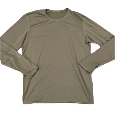MILLIKEN LIGHT WEIGHT GREEN COLD WEATHER UNDERSHIRT G III SIZE MED - REG