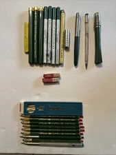 Vintage LOT OF A.W. Faber Castell Locktite 9400 3H Drafting Pencils USA