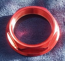 Tsw Aftermarket Nut Center Caps P10363 Anodize Red Mint Condition Tsw Aftermarket Nut Center Caps P10363 Anodize Red Mint Condition