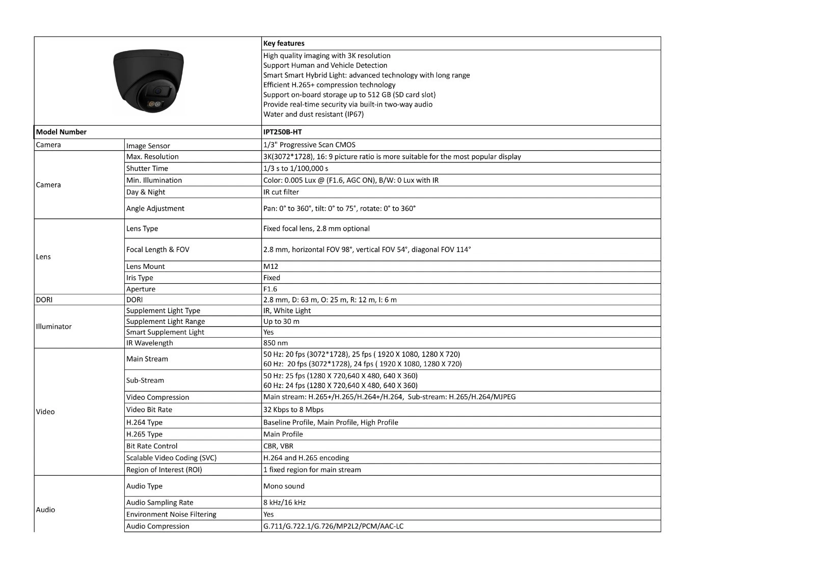 HiLook by Hikvision 5MP 3K PoE CCTV Kit IP Cameras 2Way Audio Outdoor NVR System - Picture 17 of 24