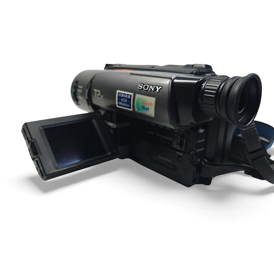 Sony Handycam CCD-TRV35E Camcorder 72x NightShot Video8 Tape Camera + Charger - Image 4 of 4