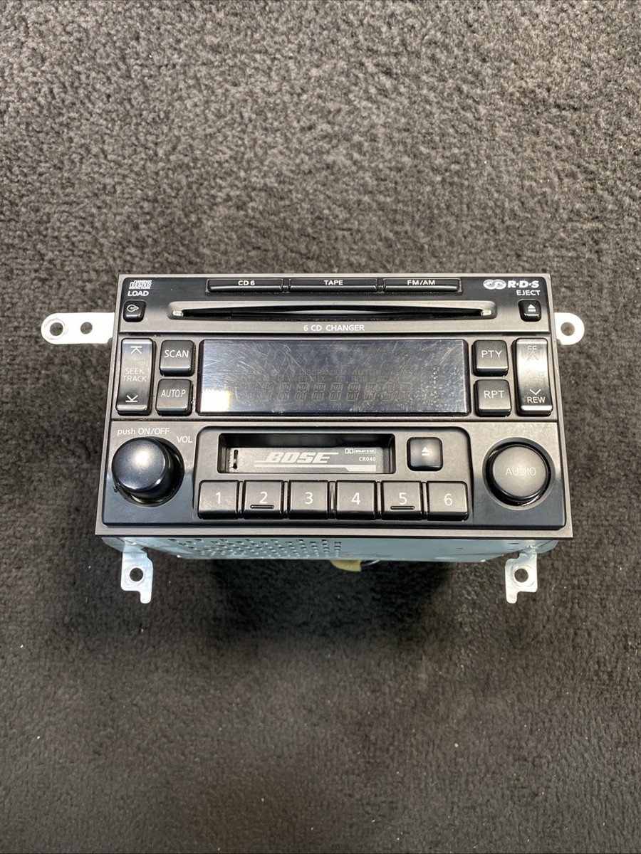 ラジオとう 旧裏 PSA9 02-03 Nissan Pathfinder Bose Radio 6 CD Cassette Player
