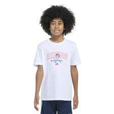 Adidas Boys T-Shirt Rainbow Foil Size 14-16 Large