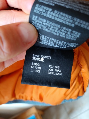 Jack Wolfskin Helium Jacket, Orion Blue/Orange, Men's Small, VGC - Picture 16 of 24