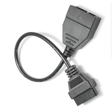 1pc 12 Pin Obd1 To 16 Pin Obd2 Convertor Adapter Cable For Gm Diagnostic Scanner