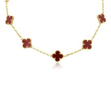 Van Cleef & Arpels Vintage Alhambra Necklace, 10 Motifs
