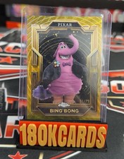 2025 Topps Pixar Gold Bing Bong #61 Gold Wave Etch Refractor 51/75 Inside Out