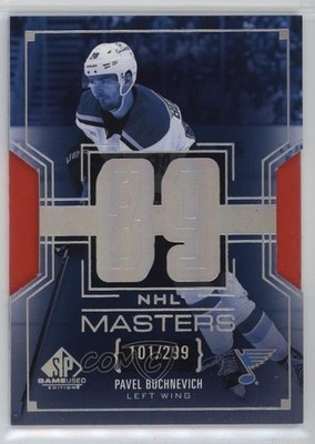 2025-26 Upper Deck SP Game Used Edition NHL Masters /299 Pavel Buchnevich 04vd