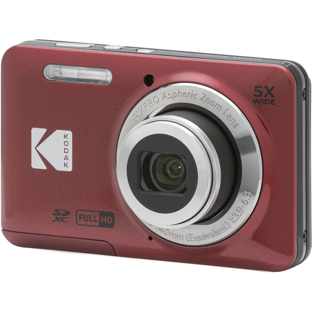 【中古美品】Kodak PIXPRO FZ55レッド+ハンドストラップ Kodak PIXPRO FZ55 Digital Camera (Red) FZ55RD 819900014075| eBay