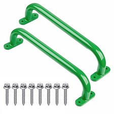 13'' Green Playground Handles Safety Grab Bar Indoor Outdoor 2pcs Green - A