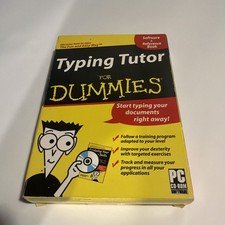 For Dummies Typing Tutor Educational PC CD-ROM  Reference Book Windows 98-XP