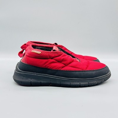 Cole Haan Shoes Mens 10 Red Fleece Generation Zerogrand Rec Mid House Slippers