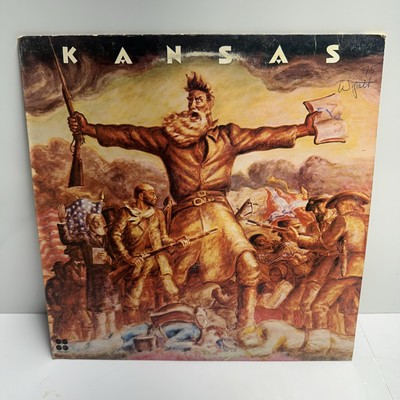 Kansas Self-Titled Debut Vinyl LP Record Original 1974 Prog Rock 32817 Kirshner