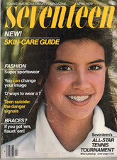 April 1979 SEVENTEEN mag PHOEBE CATES Barbara Bach BROOKE SHIELDS Nancy DeWeir