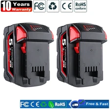 2PACK 5.0 AH Extended Capacity M18 18V Lithium Battery 48-11-1860