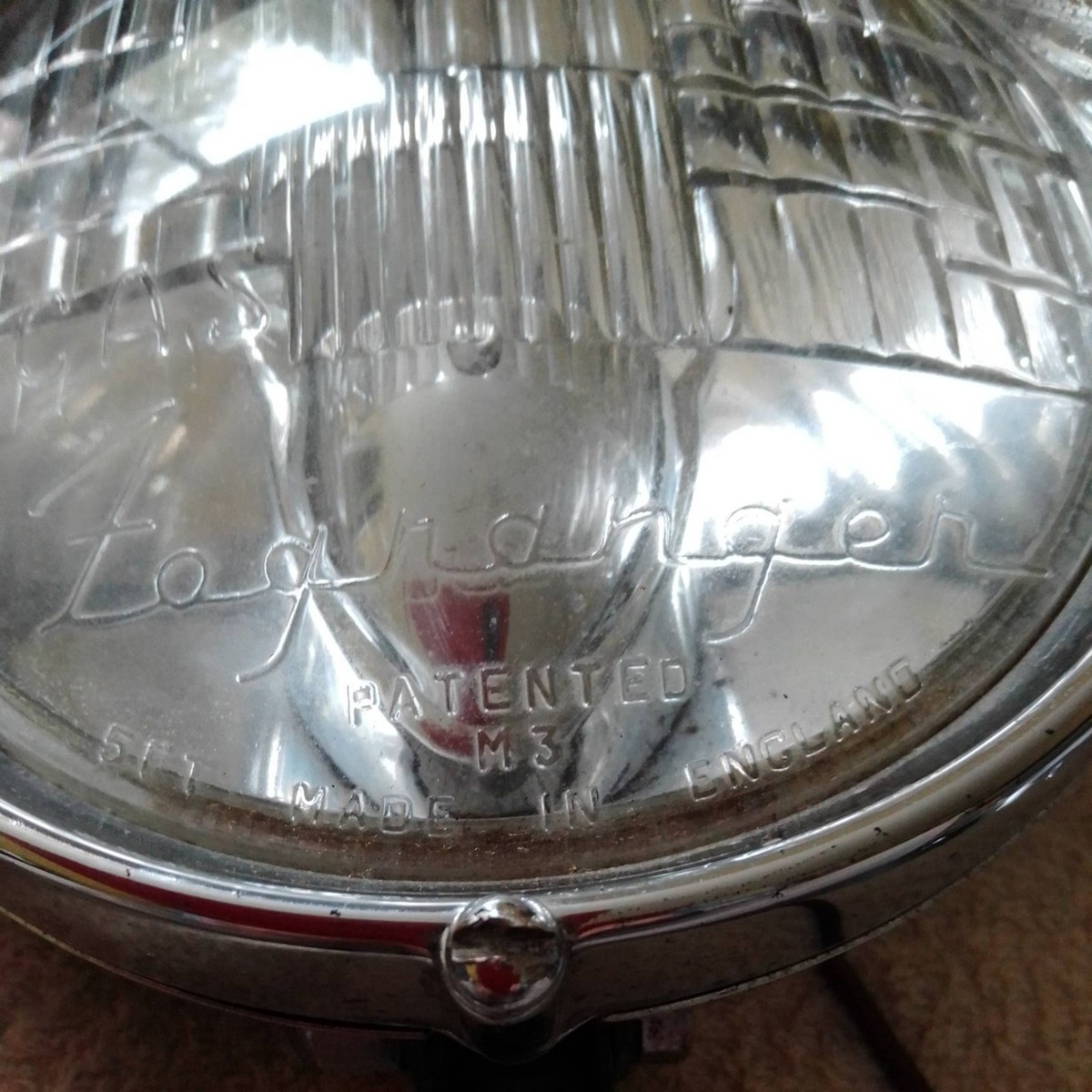 Lucas pair of Period Fogranger Fog Lights, 1960/70s, 6in dia. with
