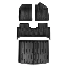 For BYD ATTO3 ATTO 3 Yuan Plus Car Floor Mats Cargo Trunk Liner TPE 3D Black
