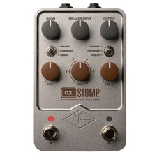 UNIVERSAL AUDIO UAFX OX-STOMP Dynamic Speaker Emulator Amp-in-a-Box Guitar Pedal