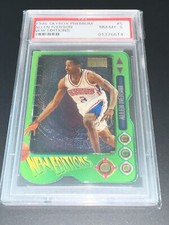 1996 ALLEN IVERSON SKYBOX PREMIUM NEW EDITIONS RC PSA 8
