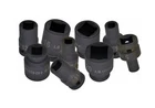 5-13mm 9pc 1/2" Dr. 4PT 4 Point Socket Set for Square Bolt Nut Pipe Plug