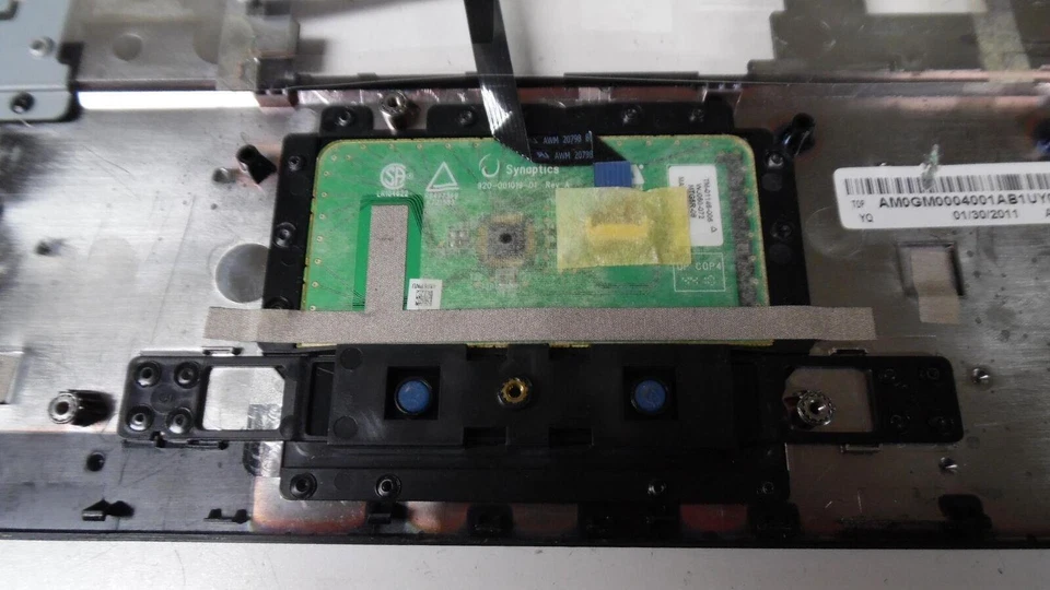 Genuíno Lenovo G570 - Laptop preto apoio para as mãos com touchpad / AM0GM000400 - Imagem 4 de 4