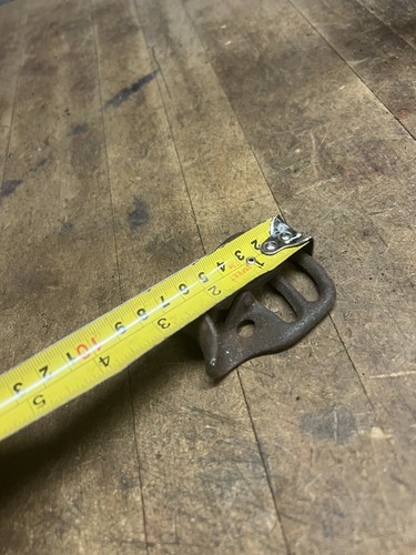 Antique Old Western Horse Tackaberry Saddle Strap Cinch Buckle Cast Iron Parts - Picture 10 of 11