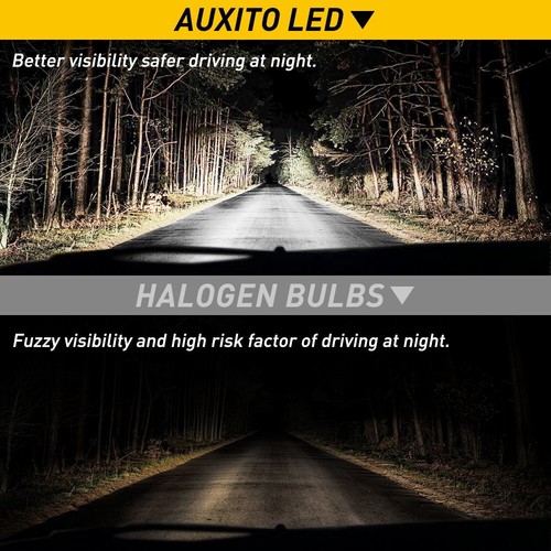 AUXITO WIRELESS KIT Xenon White LED Headlight High Beam 9005 HB3 Bulb Hot Sales - Picture 8 of 9