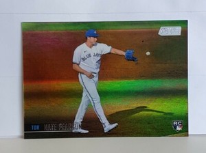 2021 Stadium Club Nate Pearson SSP RC /25 RAINBOW FOIL REFRACTOR ROOKIE 🌠🍁