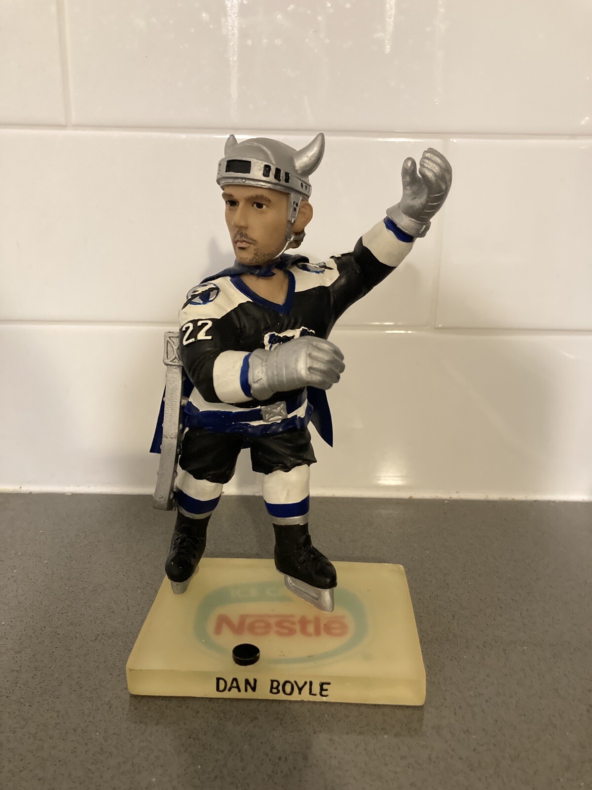 Dan Boyle #22 Tampa Bay Lightning Bobble Head No Stick Used