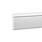 Profhome 653108 Skirting Base Moulding Baseboard Decorative Moulding 2 m