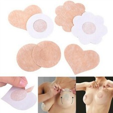 3 Shape Invisible Self Adhesive Nude Breast Nipple Tape Cover Conceal Circle Lot