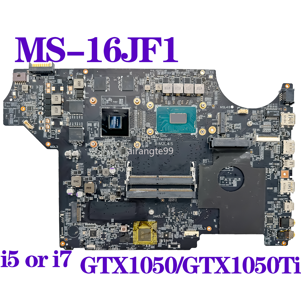 Motherboard For MSI GV62 MS-16JF1 W/ i5 i7 8th Gen CPU GTX1050