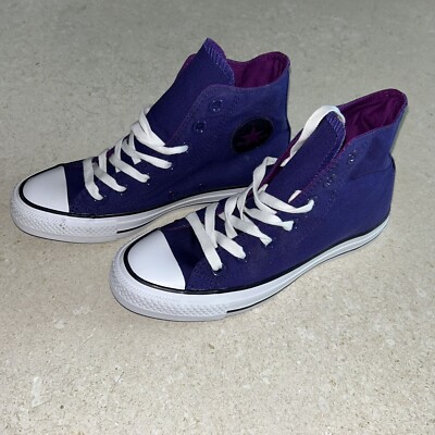 New Converse New Orchard Purple Hi Top Shoes Sneakers Womens 6 Youth 4 