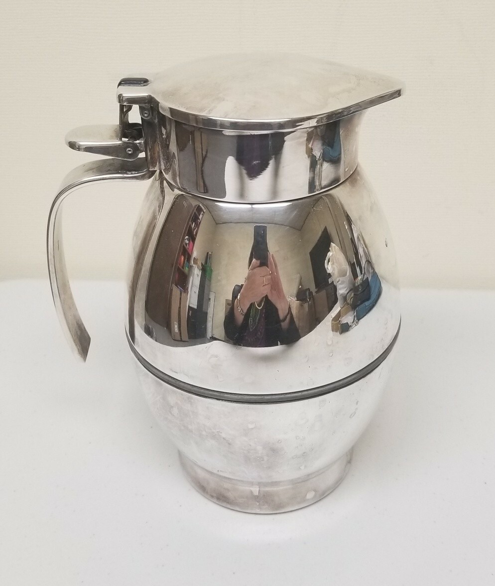 Erhard & SÖHNE Silver-plate Thermos Jug .75 L Wolfgang von Wersin