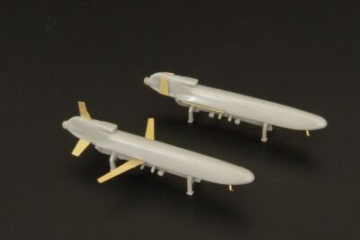 Brengun BRS144013 1/144 AGM-86 ALCM model kit of cruise missile 2pcs