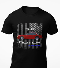 Foxbody Mustang 5.0 Notch Above Short-sleeve Unisex T-shirt Foxbody Mustang 5.0 Notch Above Short-sleeve Unisex T-shirt