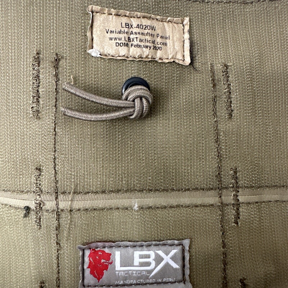 Insert De Sac Tactique LBX-1013 Gris MAS + Kit De Rétention LBX-4033 - Système Modulaire