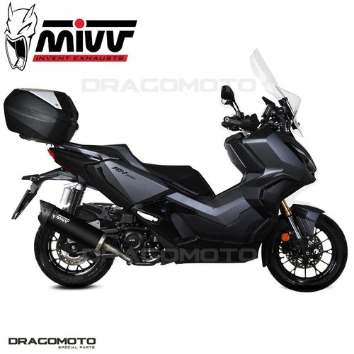 Scarico HONDA ADV 350 2022 2023 MIVV Mover Nero - Foto 3 di 6
