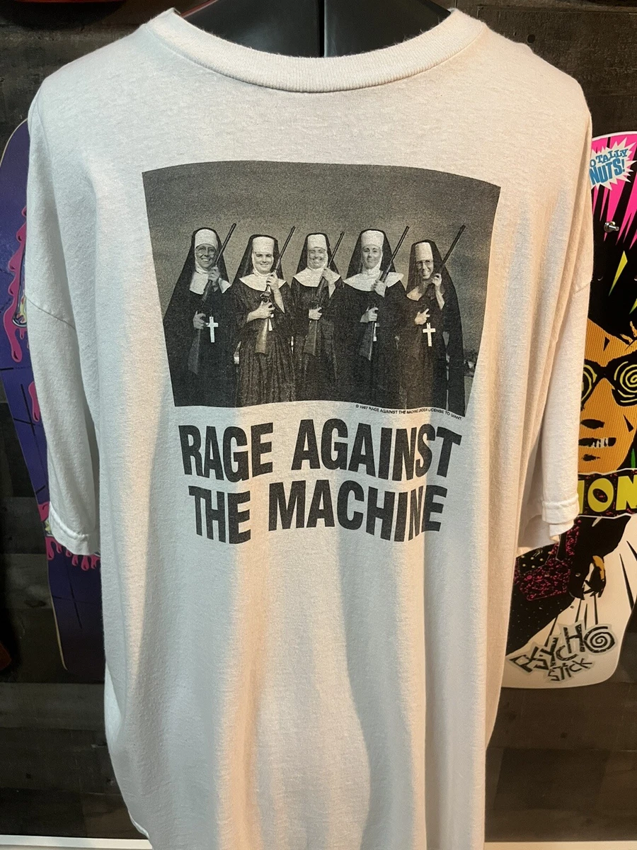 Vintage 1997 Rage Against The Machine Nuns With Guns XL Giant Tour Concert OG