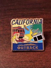 Outback Steakhouse 50 States California Lapel Hat Pin