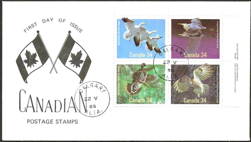 🍁Canada  #1098a URpb   "BIRDS OF CANADA"   Brand New  1986 Special Event Cachet