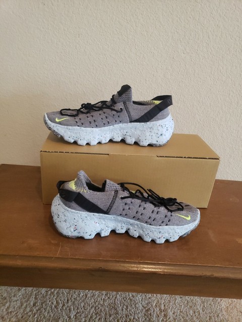 Size 9.5 - Nike Space Hippie 04 Grey Volt for sale online | eBay