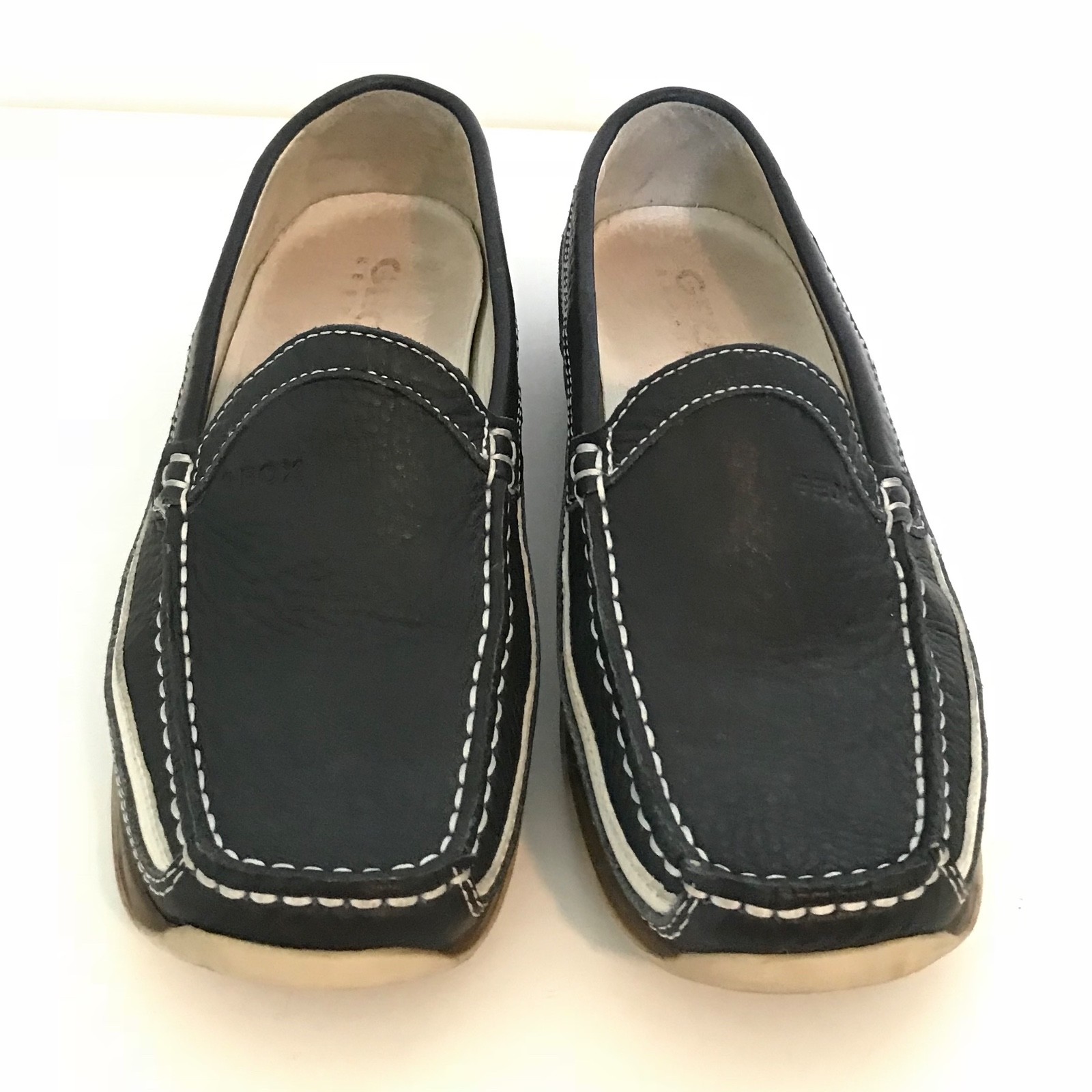 geox slip on shoes mens