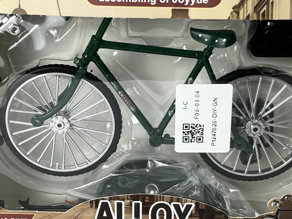 Bicicleta Fundida Joyue Artibeiter NUEVA 7"x4" - Caja Original Modelo Retro Clásico Foto 2 de 4