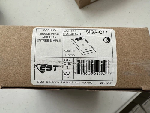 SIGA-CT1 Single Input Module for Fire Alarm System - White - Picture 2 of 2