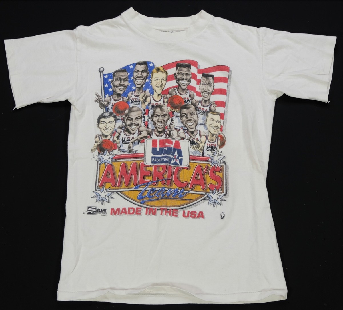 Rare VTG SALEM Dream Team USA Basketball America's Team Rare VTG SALEM Dream Team USA Basketball America's Team