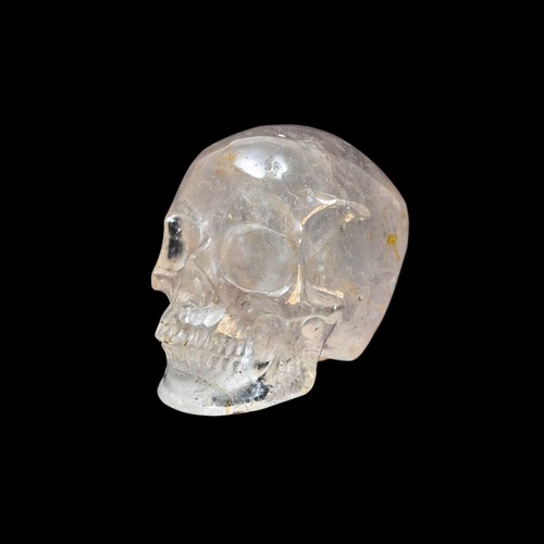 Smoky Quartz Crystal Skull - Large Hand Carved 2.5" Chakra Healing Crystal Skull - 第 1/10 張圖片