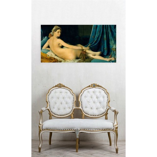 Impression sur Toile Papier Affiche O Peinture Jean-Auguste-Dominique Ingres Big - Imagen 2 de 2